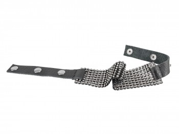 Bad Kitty Leder Strass-Halsband