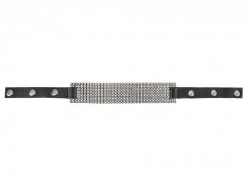 Bad Kitty Leder Strass-Halsband