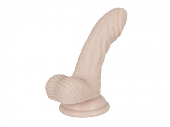 Silikon Dildo mit Stand-Saugfuß Gr. S 14 cm