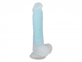 Glow in the Dark Silikon Dildo 20 cm