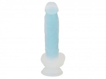 Glow in the Dark Silikon Dildo 20 cm