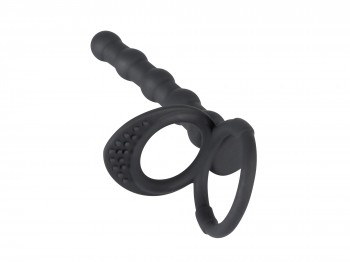 Black Velvets Cock & ball ring