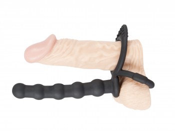 Black Velvets Cock & ball ring