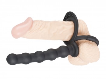 Black Velvets Cock & ball ring