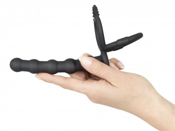 Black Velvets Cock & ball ring