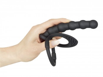 Black Velvets Cock & ball ring