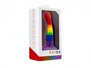 Bunter Silikon Plug Avant Pride P1 Freedom 13 cm