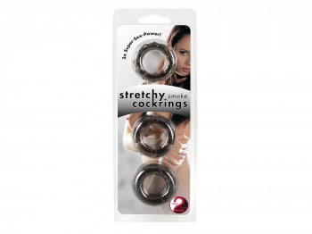 Penisringe Stretchy smoke Cock Rings 3tlg.