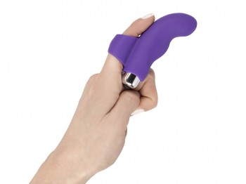 Sweet Smile Finger Vibrator lila 9 cm