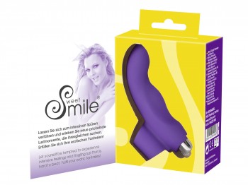 Sweet Smile Finger Vibrator lila 9 cm