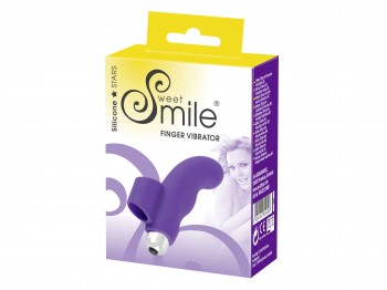 Sweet Smile Finger Vibrator lila 9 cm