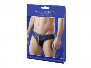 Svenjoyment Slip im Mattlook schwarz/blau Gr. S