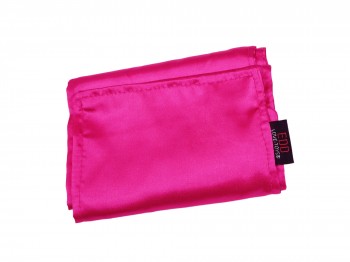 Breite Double-Layer premium Satin Augenbinde Pink