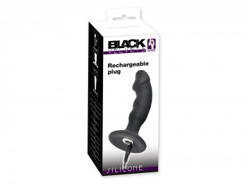 Black Velvets Rechargeable Plug Vibro-Analplug 14 cm