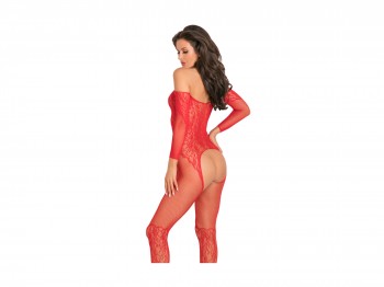 René Rofé Melt you meet Catsuit rot