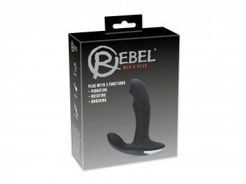 Rebel Analplug mit Perineumreizer 16 cm