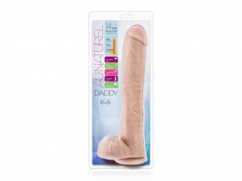 Double Layer Dildo Daddy Au Naturel 35 cm