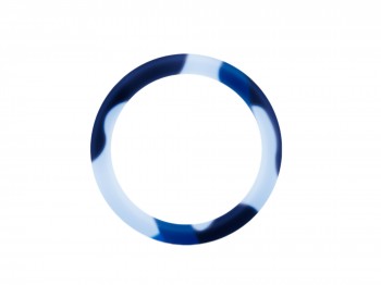 Performance Silikon Camo-Blau Cock Ring