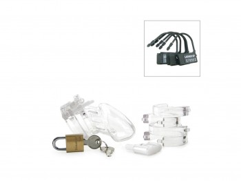 CB-X CB-6000S Clear Kunststoff Peniskäfig CB-X CB-6000S Clear Kunststoff Peniskäfig