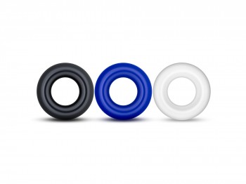 Stay Hard Donut Rings 3er Set