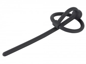 Penisplug Piss Play mit Eichelring 12 cm