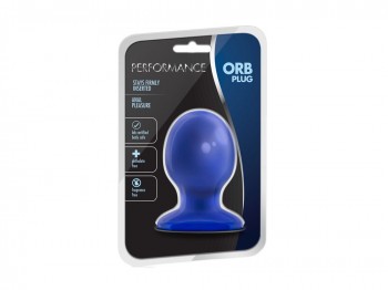 Performance Orb Plug blau 8 cm