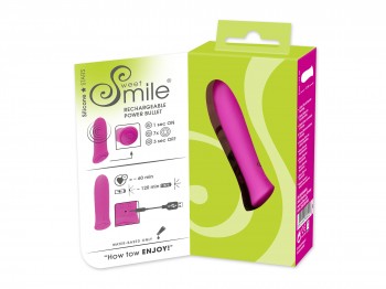 Sweet Smile Rechargeable Power Bullet 8 cm