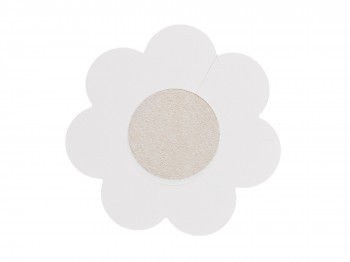 Cottelli Accessoires Selbstklebende blütenförmige Textilsticker für die Brustwarzen