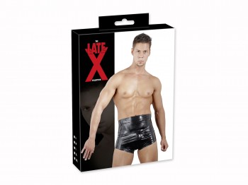 Latex-Windelslip schwarz Gr. S, M, L, XL und XXL
