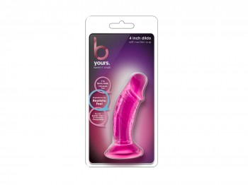 B Yours Sweet N´ Small Dildo mit Saugfuß pink 10 cm