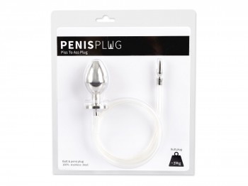 Penisplug Piss to Ass Plug Buttplug