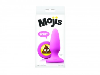 NS Novelties Mojis #SHT Buttplug Silikon medium pink