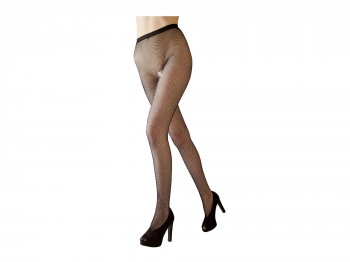 Cottelli Legwear Strumpfhose mit Glitzersteinen schwarz