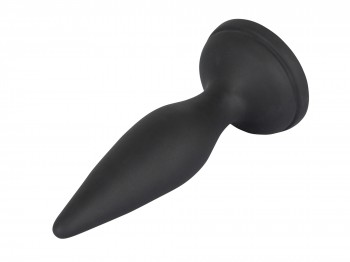 Vibro-Analplug mit Saugfuß 13 cm