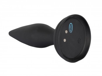 Vibro-Analplug mit Saugfuß 13 cm