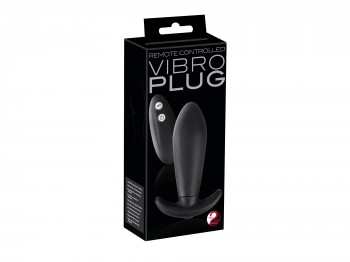 Remote Controlled Vibro Plug 12 cm