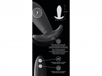 Remote Controlled Vibro Plug 12 cm