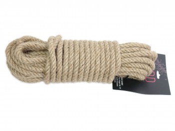 Grobes Basic Hanfseil Bondage-Seil 10m