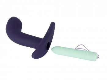 Remote Controlled Prostate Plug Vibro Plug 13 cm