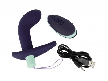 Remote Controlled Prostate Plug Vibro Plug 13 cm