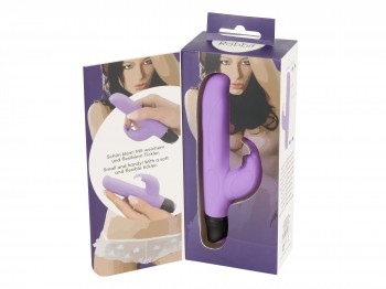 Rabbitvibrator Mini G-Bunny lila 15 cm