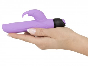 Rabbitvibrator Mini G-Bunny lila 15 cm