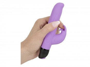 Rabbitvibrator Mini G-Bunny lila 15 cm