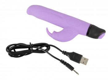 Rabbitvibrator Mini G-Bunny lila 15 cm