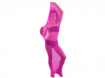 Body Stocking Nylon Cocoon Ganzkörperstrumpf pink