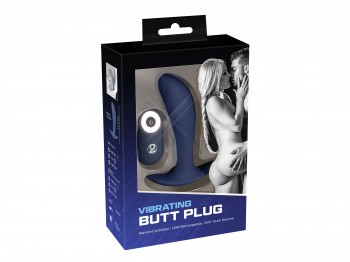 Vibrating Butt Plug mit Fernbedienung 12 cm