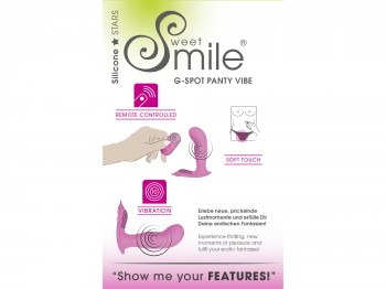 Sweet Smile G-Spot Panty Vibrator 11 cm