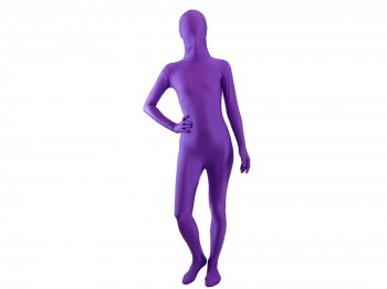 Zentai Suit Ganzkörperanzug lila Gr. M