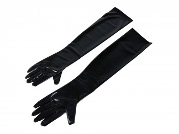 Cottelli Accessoires Lange Handschuhe im Wetlook