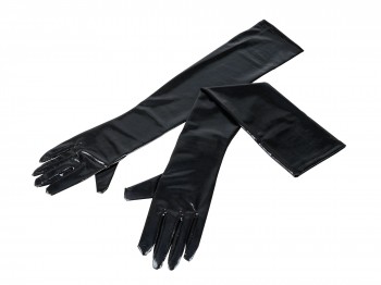 Cottelli Accessoires Lange Handschuhe im Wetlook